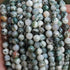 1 Strand Green Moss Agate Faceted  Ball   Beads  8mm 10 Inches BR3831