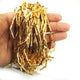 5 Strands Designer Tube Beads 24k Gold Plated Copper 15mmx3mm 9 inch Strand Gpc762 - Tucson Beads