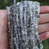 1 Strand AAA++ Quality Herkimer Diamond Quartz Nuggets, 6mmx4mm-8mmx3mm Center Drilled Beads - Herkimer Rough Stone BR1654
