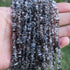 1 Strand AAA++ Quality Herkimer Diamond Quartz Nuggets, 6mmx4mm-7mmx3mm Center Drilled Beads - Herkimer Rough Stone BR1674