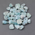 42 Pcs Natural Larimar Smooth Cabochon - Larimar Loose Gemstone , Caribbean Larimar , 15mmx12mm-28mmX21mm LGS034
