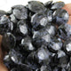 1 Strand Natural Snowflake Obsidian Gemstone Briolette Beads, Round Beads, Briolette beads,Faceted Beads -15mm-19mm 8 Inches BR405 - Tucson Beads