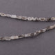 1 Strand AAA Quality Herkimer Diamond Quartz Nuggets, 7mmx4mm-11mmx5mm Center Drilled Beads - Herkimer Rough Stone BR1636 - Tucson Beads