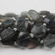 1 Strand Multi Fluorite Faceted  Briolettes - Fluorite Hexagon Shape Beads 8mmx10mm-14mmx15mm 8 Inches BR2247 - Tucson Beads