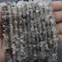 1 Full Strand Herkimer Diamond Faceted Nuggets Briolettes - Raw Diamond Beads 7mmx5mm-8mmx5mm 16 Inch br2330