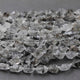 1 Strand Herkimer Diamond Faceted Front Side Drill Briolettes - Raw Diamond Beads 11mmx9mm-13mmx9mm 13 Inches br2353 - Tucson Beads