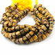 1 Strand Brown Tiger Eye Faceted Cube Briolettes - Tiger Eye Plain Box Shape Briolettes 6mmx7mm-8mmx7mm 8 Inches BR3490 - Tucson Beads
