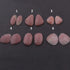 Top Quality Natural Pink Opal Cabochon Matched Pair - Rose Cut Pink Opal Loose Gemstones  LGS673