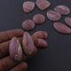 Top Quality Natural Pink Opal Cabochon Matched Pair - Rose Cut Pink Opal Loose Gemstones  LGS651 - Tucson Beads