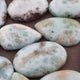 16 Pcs Natural Larimar Smooth Cabochon - Larimar Loose Gemstone , Caribbean Larimar , 24mmx15mm-30mmX18mm LGS073 - Tucson Beads