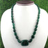 1 Strand AAA Quality Emerald Smooth oval beads Ready To Wear Necklace - Emerald Oval Beads 8x6mm-35mmx28mm 18 Inch BR2050