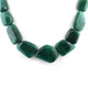 1 Strand AAA Quality Emerald Smooth Assorted beads Ready To Wear Necklace - Emerald Oval Beads 18mmx12mm-33mmx26mm 16 Inch BR2072 - Tucson Beads