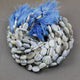 1 Long Strand Blue Oregon Smooth Oval Beads- Blue Opal Plain Oval Briolettes 10mmx9mm-17mmx11mm 9 Inches BR2127 - Tucson Beads
