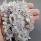 1 Strand Lavender Quartz Faceted Pear Drops  Briolettes- Pear Drop Beads 9mmx7mm-15mmx11m 8.5Inches BR2155 - Tucson Beads