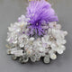 1 Strand Lavender Quartz Faceted Pear Drops  Briolettes- Pear Drop Beads 9mmx7mm-15mmx11m 8.5Inches BR2155 - Tucson Beads