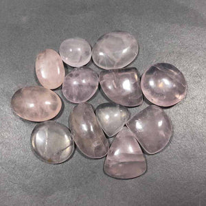 Rose Quartz cabochon,Rose Quartz Loose Gemstone,Pink Rose Quartz Gemstone,Oval Gemstone ( You Choose) LGS257 - Tucson Beads