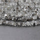 1 Full Strand Herkimer Diamond Faceted Nuggets Briolettes - Raw Diamond Beads 7mmx5mm-8mmx5mm 16 Inch BR2322 - Tucson Beads