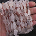 1 Strand AAA Quality Herkimer Diamond Quartz Nuggets, 12mmx10mm-23mmx8mm Center Drilled Beads - Herkimer Rough Stone BR2385
