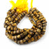 1 Strand Brown Tiger Eye Faceted Cube Briolettes - Tiger Eye Plain Box Shape Briolettes 6mmx7mm-8mmx7mm 8 Inches BR3490