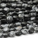 2 Strands Snowflake Faceted Coin Shape Beads  - Round Shape Briolettes  7mm-8mm 10 Inches BR851 - Tucson Beads
