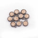 10 Pcs Mystic Druzy Round Pendant, Oxidized Plated,Single Bail Pendant,Bezel Round Pendant  10mmX7mm PC337 - Tucson Beads
