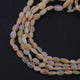1 Strand Natural Ethiopian Welo Opal Smooth Briolettes,Opal Oval Beads, Fire Opal Briolettes 5mmx2mm-6mmx4mm 16 Inches BR1748 - Tucson Beads