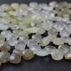 1 Strand Golden Rutile Faceted  Briolettes - Heart Shape Beads 8mmx8mm-10mmx10mm 8 Inches BR1365 - Tucson Beads