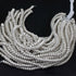 2 Strands Silver Plated on Copper Wheel Beads- 6mm Japanese Cap Flat Round Beads- Jewelry- 7.5 Inches GPC957