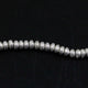 2 Strands Silver Plated on Copper Wheel Beads- 6mm Japanese Cap Flat Round Beads- Jewelry- 7.5 Inches GPC957 - Tucson Beads
