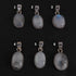 Genuine and Rare Rainbow Moonstone Oval Pendant - 925 Sterling Silver - Gemstone Pendant SJ332