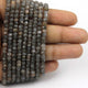 4 Long Strands Grey Moonstone Faceted Rondelles - Gray Moonstone Roundelle Beads 4mm 13 Inches BR1171 - Tucson Beads
