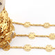1 Foot Gold Plated Copper Chain - Cable Link Chain - Round Chain - Gold Necklace Chain - Soldered Chain GPC978 - Tucson Beads