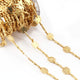 1 Foot Gold Plated Copper Chain - Cable Link Chain - Round Chain - Gold Necklace Chain - Soldered Chain GPC978 - Tucson Beads