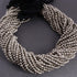 AAA Silver Pyrite Micro Faceted  3.5mm to 4mm  Beads RB266