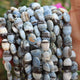 1 Strand Blue Oregon Opal Faceted Oval - Blue Opal Oval Beads 14mmx11mm-15mmx12mm 12 Inches BR489 - Tucson Beads