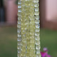 1 Strand Lemon Quartz Faceted Cube Briolettes -  Box Shape Beads 7mm-9mm 8 Inches BR759 - Tucson Beads
