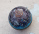 Seven Chakra Size 1.5-2 inch Orgone Sphere Natural Healing Crystal Gemstone Fengshui Decor Ball Metaphysical Gift Reiki Chakra HS061 - Tucson Beads