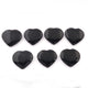 7 Pcs Set Black Obsidian Reiki Chakra Set ~ Perfect Healing, Heart  Engraved Set Healing Gemstone 32mmx29mm HS068 - Tucson Beads