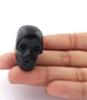 1 Pc Skull 2inch, Gemstone Skull, Carved Gemstone Skull, Crystal skull, witchcraft crystal, healing crystals and stone (YOU CHOOSE) HS075 - Tucson Beads