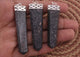 1 PC Andesite Healing stone Flat Pencil  Cap Gemstone Pendant, Bonded Pencil  Pendant Healing Stones Silver Plated Cap Pencil Pendant HS138 - Tucson Beads