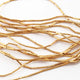 10 Strands Pipe Beads AAA Quality 24k Gold Plated 8mmx2mm  8 inch Strand Gpc497 - Tucson Beads