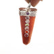 1 PC Mahagony Obsidian & Sunstone Flat Pencil Point Pendant With 7 Chakra Stone ,Spiritual Wands, - Healing Gemstone 53x17mm-59x17mm HS197 - Tucson Beads