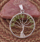 2 PCS Tree of Life Necklace, Peridot Necklace,Healing Stone,Healing Crystals, Tree Of Life,Reiki Jewelry, Yoga Necklace HS264 - Tucson Beads