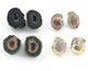Natural Tabasco Geode Pairs -- With Sparkling Druzy Drusy Cabochon Cab Wholesale For Designer  Matching Pair  #061 - Tucson Beads