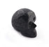 Black Obsidian Skull, Gemstone Skull, Carved Gemstone Skull, Crystal skull, witchcraft crystal, healing crystals and stone HS055