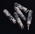 1 PC Dendrite Opal Pencil Point Gemstone Crystal 925 Silver Plated Pendant - Silver Toned Ornate Pendant 41mmx8mm HS167