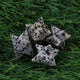 1 Pcs Dalmation Jasper Healing Star Gemstone, Metaphysical Crystal Star, Lemurian, Octahedron Star, Merkaba Star- Gemstone Merkaba 15mm HS202 - Tucson Beads