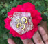 1 PC Crystal Quartz Orgone Pendant With AUM Symbol Chakra Orgone Pentagon Shape Pendant,- Reiki Healing Stone Crystal Energy Pendant HS235
