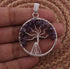 2 PCS Tree of Life Necklace, Iolite Necklace,Healing Stone,Healing Crystals, Tree Of Life,Reiki Jewelry, Yoga Necklace HS268