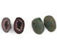 Natural Tabasco Geode Pairs -- With Sparkling Druzy Drusy Cabochon Cab Wholesale For Designer  Matching Pair  #007 - Tucson Beads